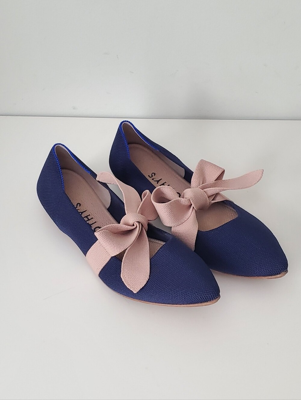 Rothy’s Mary Jane Bow Flats Size 9 - Picture 3 of 8